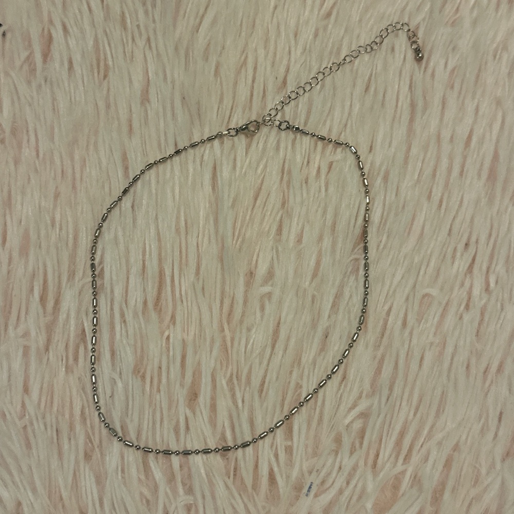 Elegant Silver Chain Necklace